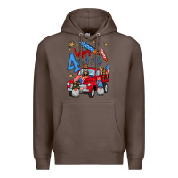 Coffee 4th of july truck  1 Premium Hoodie - BundleAndBundleShop