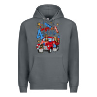 Rock 4th of july truck  1 Premium Hoodie - BundleAndBundleShop