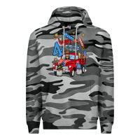 Slate Camo 4th of july truck  1 Premium Hoodie - BundleAndBundleShop