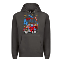 Smoke 4th of july truck  1 Premium Hoodie - BundleAndBundleShop