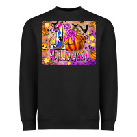 Black 1st Halloween Heavyweight Sweatshirt - CowhideDigitalArt