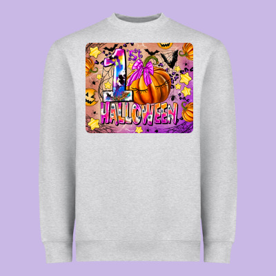 1st Halloween Heavyweight Sweatshirt Designed By Cowhidedigitalart