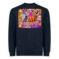Navy 1st Halloween Heavyweight Sweatshirt - CowhideDigitalArt