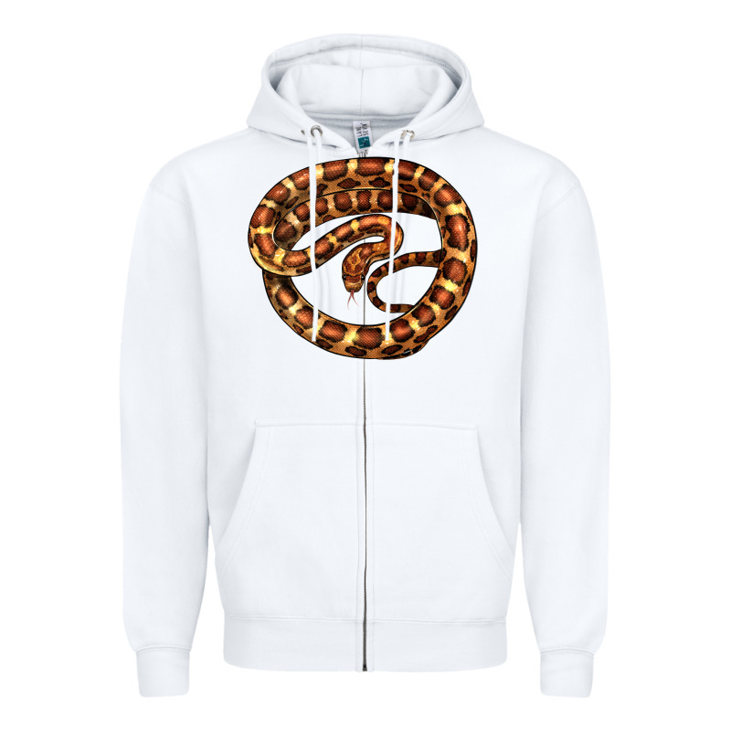 Corn Snake Illustrations Zipper Hoodie by LillyAllenDesigns | Teevron