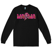 Black Mama neon lightning bolt mother's day Long Sleeve Tee - HowdyJamesFarm