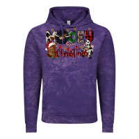Cloud Purple mooey christmas Vintage Hoodie - CowGirlArtShop