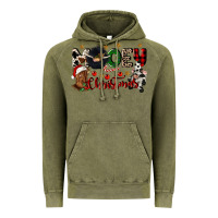 Vintage Olive mooey christmas Vintage Hoodie - CowGirlArtShop