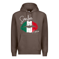 Ggt Travel Souvenir Style Sinaloa Mx Flag Lips Premium Hoodie | Teevron