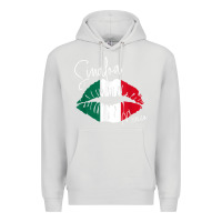 Dove Grey GGT Travel Souvenir Style SINALOA MX Flag Lips Premium Hoodie - trangStudio