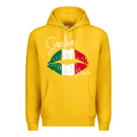 Lemon GGT Travel Souvenir Style SINALOA MX Flag Lips Premium Hoodie - trangStudio