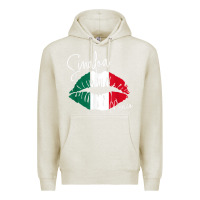 Oatmeal Heather GGT Travel Souvenir Style SINALOA MX Flag Lips Premium Hoodie - trangStudio