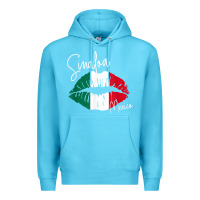 Ocean Blue GGT Travel Souvenir Style SINALOA MX Flag Lips Premium Hoodie - trangStudio