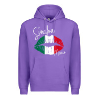 Purple GGT Travel Souvenir Style SINALOA MX Flag Lips Premium Hoodie - trangStudio