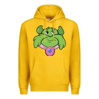 Lemon Candy Land Halloween Plumpy Big Face Premium Hoodie - trangStudio