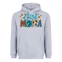Heather Grey girl mama Heavyweight Hoodie - Artiststas