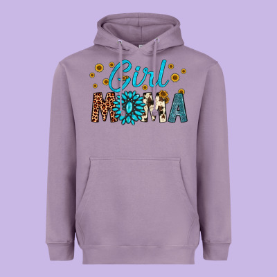 Girl Mama Heavyweight Hoodie Designed By Artiststas