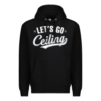 Black Lets Go Ceiling Fan Halloween Premium Hoodie - trangStudio