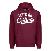 Burgundy Lets Go Ceiling Fan Halloween Premium Hoodie - trangStudio