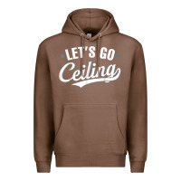 Chestnut Lets Go Ceiling Fan Halloween Premium Hoodie - trangStudio
