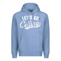 Colony Blue Lets Go Ceiling Fan Halloween Premium Hoodie - trangStudio