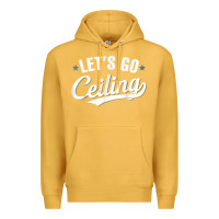 Mustard Lets Go Ceiling Fan Halloween Premium Hoodie - trangStudio