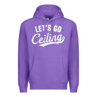Purple Lets Go Ceiling Fan Halloween Premium Hoodie - trangStudio