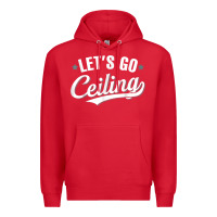 Red Lets Go Ceiling Fan Halloween Premium Hoodie - trangStudio
