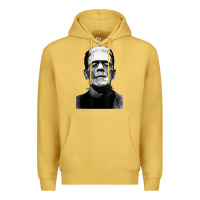 Antique Gold Classic Halloween Monster Horror Movie Frankenstein Monster Premium Hoodie - trangStudio
