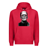 Cardinal Classic Halloween Monster Horror Movie Frankenstein Monster Premium Hoodie - trangStudio