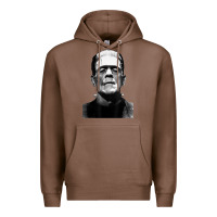 Chestnut Classic Halloween Monster Horror Movie Frankenstein Monster Premium Hoodie - trangStudio