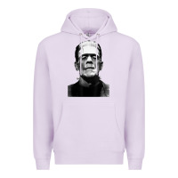 Lilac Classic Halloween Monster Horror Movie Frankenstein Monster Premium Hoodie - trangStudio