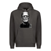 Smoke Classic Halloween Monster Horror Movie Frankenstein Monster Premium Hoodie - trangStudio