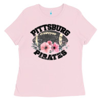 Bubblegum Pink Pittsburg Pirates Ladies Tee - Bettercallsaul