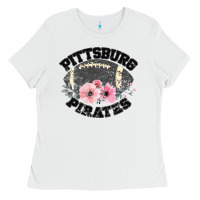 White Pittsburg Pirates Ladies Tee - Bettercallsaul