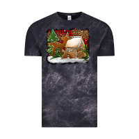 Cloud Black Christmas cookies buffalo plaid Vintage Tee - Jasminsmagicworld