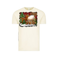 Vintage Arctic Christmas cookies buffalo plaid Vintage Tee - Jasminsmagicworld
