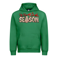 Emerald tis the season with christmas cake Urban Hoodie - AdoDesignShop