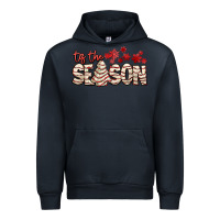 Navy tis the season with christmas cake Urban Hoodie - AdoDesignShop