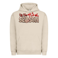 Pigment French Oak tis the season with christmas cake Urban Hoodie - AdoDesignShop