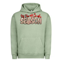 Pigment Oil Green tis the season with christmas cake Urban Hoodie - AdoDesignShop