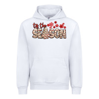 White tis the season with christmas cake Urban Hoodie - AdoDesignShop