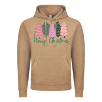 Vintage Coffee merry christmas trees Vintage Hoodie - CowGirlArtShop