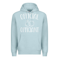 Blue Mist Men Wedding Ordained Minister Gift Premium Hoodie - trangStudio