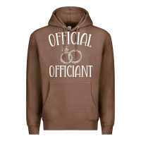 Chestnut Men Wedding Ordained Minister Gift Premium Hoodie - trangStudio