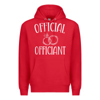 Red Men Wedding Ordained Minister Gift Premium Hoodie - trangStudio