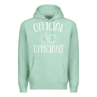 Seafoam Men Wedding Ordained Minister Gift Premium Hoodie - trangStudio
