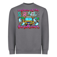 Storm captain of the struggle bus bus Heavyweight Sweatshirt - CowhideDigitalArt