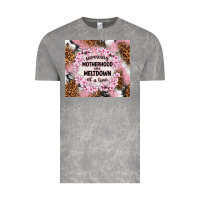 Cloud Rock surviving motherhood one meltdown at the time Vintage Tee - TumblerDesignByShophia