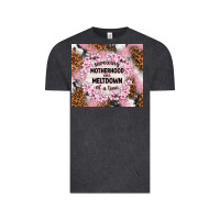 Vintage Black surviving motherhood one meltdown at the time Vintage Tee - TumblerDesignByShophia