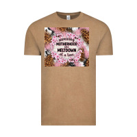 Vintage Coffee surviving motherhood one meltdown at the time Vintage Tee - TumblerDesignByShophia